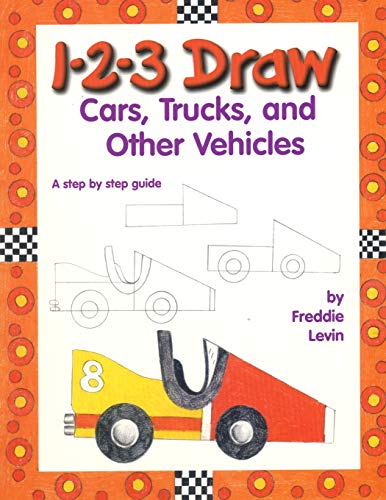 1 2 3 Draw Cars: A Step by Step Drawing Guide (Paperback)