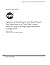Analysis of Post-Support an...