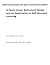 A Quasi-Linear Behavioral M...