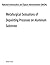 Metallurgical Evaluations o...