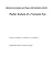 Flutter Analysis of a Trans...