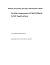 Further Assessment of MVD E...