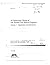 A Preliminary Study of the ...