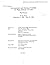 Development and Testing of ...