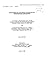 Development of Low Density ...