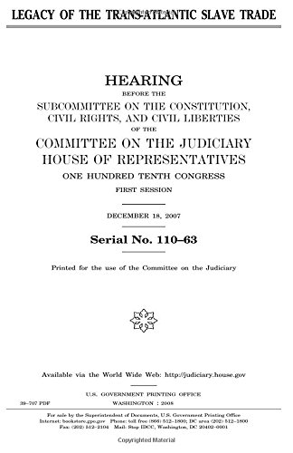 Legacy of the Trans-Atlantic Slave Trade (Paperback)