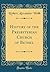 History of the Presbyterian...