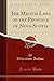 The Militia Laws of the Province of Nova-Scotia (Classic Reprint)
