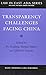 Transparency Challenges Fac...