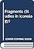 Fragments (Studies in Icono...
