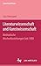 Literaturwissenschaft und Kunstwissenschaft: Methodische Wechselbeziehungen Seit 1900 (Sammlung Metzler) (German Edition)