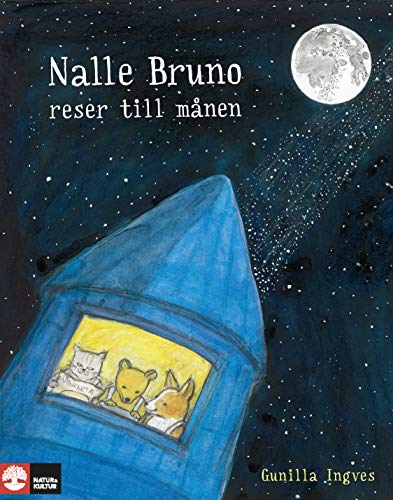 Nalle Bruno reser till månen (Hardcover)