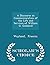 A Discourse in Commemoration of the Life and Services of William G. Goddard - Scholar's Choice Edition