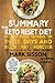 Summary the Keto Reset Diet...