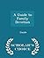 A Guide to Family Devotion by Guide