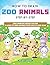How to Draw Zoo Animals Step-By-Step: Easy Drawing Lessons for Kids to Learn to Draw Animals from Zoos in Chibi Style
