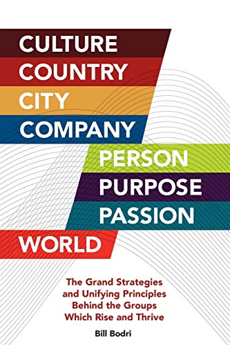 Culture, Country, City, Company, Person, Purpose, Passion, World: The Grand Strategies and Unifying Principles Behind the Groups Which Rise and Thrive (Paperback)