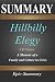 Summary: ''hillbilly Elegy'' - A Memoir of a Family and Culture in Crisis a Comprehensive Summary