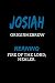 Josiah Hebrew Fire of the L...