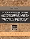 Jac. Primerosii doctoris medici De mulierum morbis et symptomatis libri quinque. In quibus plurimi tum veterum, tum recentiorum errores breviter ... rerum verborum indice. (1655) (Latin Edition)