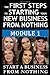 The First Steps to Starting Your New Business from Nothing by Zane Rozzi