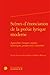 Scenes d'Enonciation de la Poesie Lyrique Moderne: Approches Critiques, Reperes Historiques, Perspectives Culturelles (Rencontres) (French Edition)