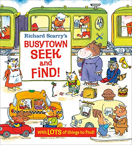 Richard Scarry's Busytown Seek and Find! (Board Book)