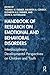 Handbook of Research on Emotional and Behavioral Disorders by Thomas Farmer