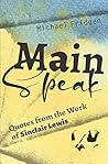 Main Speak: Quotes from the Work of Sinclair Lewis