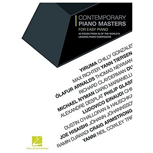 Contemporary Piano Masters: 40 Pieces from 20 of the World's Leading Piano Composers (Paperback)