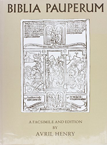 Biblia Pauperum: A Fifteenth-Century Blockbook (Hardcover)