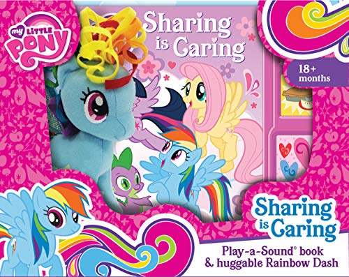 My Little Pony - Sharing is Caring Sound Book and Rainbow Dash Plush - PI Kids (Board Book)