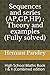 Sequences and series (AP, GP, HP): Theory and examples (Fully solved): High School Maths Book I & II (Combined edition
