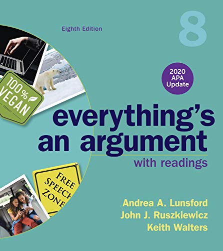 Everything's An Argument with Readings, 2020 APA Update (Paperback)