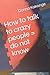 How to talk to crazy people...