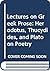Lectures on Greek Prose by Gerson Schade