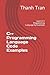 C++ Programming Language Code Examples by Thanh Tran