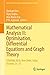 Mathematical Analysis II: Optimisation, Differential Equations and Graph Theory: ICRAPAM 2018, New Delhi, India, October 23–25 (Springer Proceedings in Mathematics & Statistics, 307)
