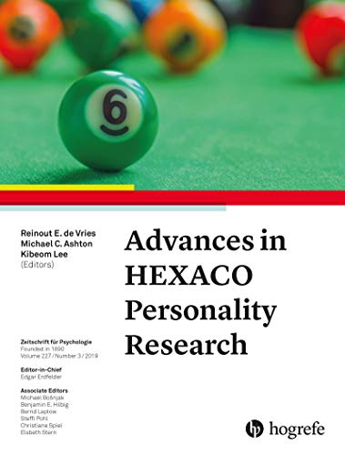 Advances in Hexaco Personality Research (Paperback)