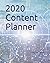 2020 Content Planner