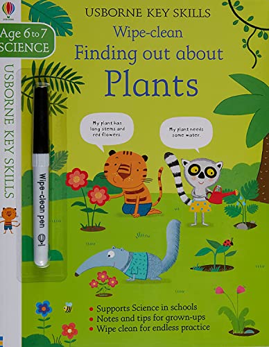 Key Skills Wipe-Clean - Finding out about Plants - Age 6 to 7 (Paperback)