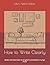 How to Write Clearly: Rules and Exercises on English Composition: Large Print