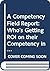 A Competency Field Report by John Hendrickson