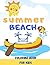 summer Beach coloring book ...
