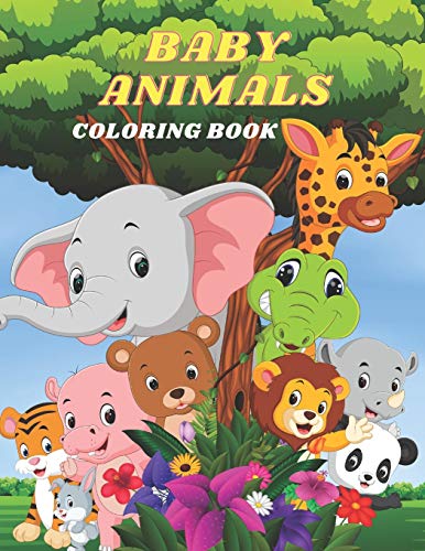 BABY ANIMALS - COLORING BOOK (Paperback)