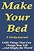 Make Your Bed A Daily Journal by NOT A BOOK Make Your Bed A Daily Journal by NOT A BOOK