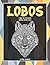 Libro de colorear - Letra grande - Animal noche y d�a - Lobos by Cristina Coronel