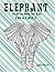 Zoo Animals Coloring Book for Kids - Large Print - Elephant