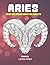 Easy Coloring Book for Adults - Animal - Large Print - Aries by Alyssa Hardy