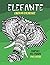 Libro da colorare - Linee spesse - Animali del mondo - Elefante by Eric Ferrara
